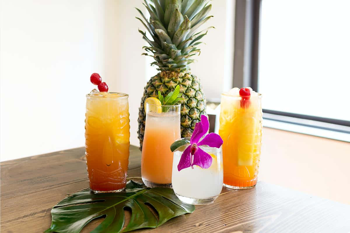 Pineapple Based Slushy