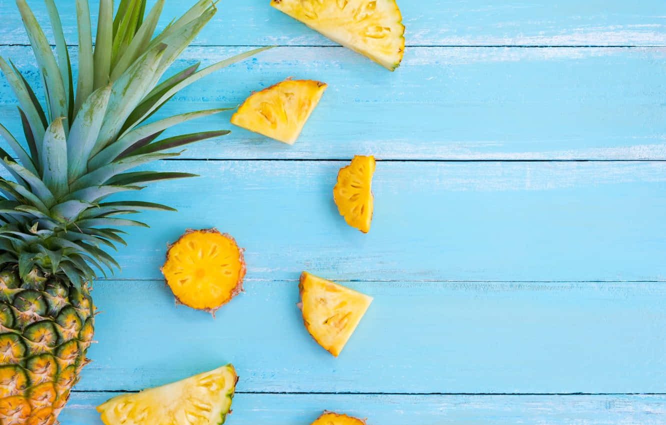 Pineapple Desktop 1332 X 850 Background