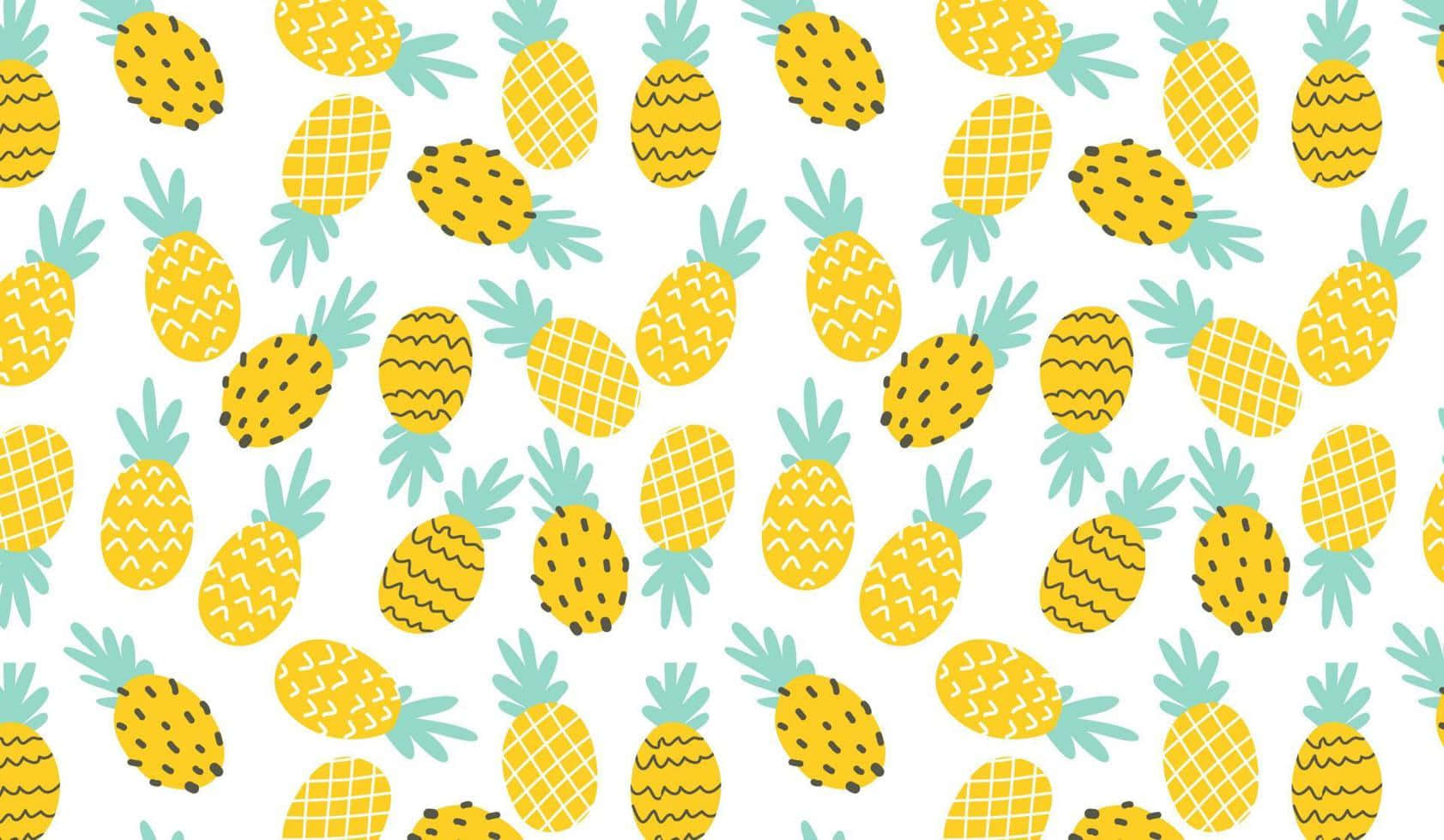 Pineapple Desktop 1683 X 980 Background