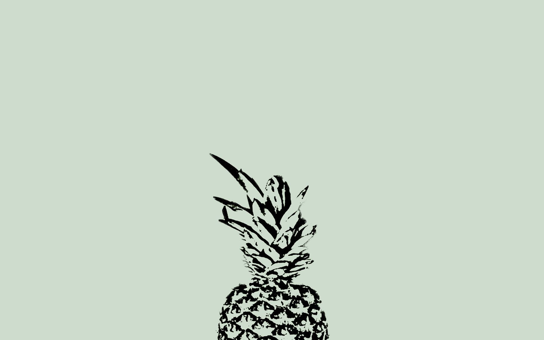 Pineapple Sage Green Desktop Background