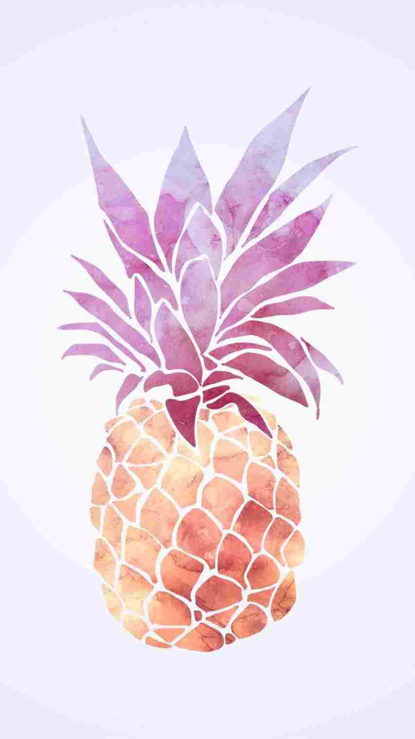 Pineapple-shaped Iphone Background