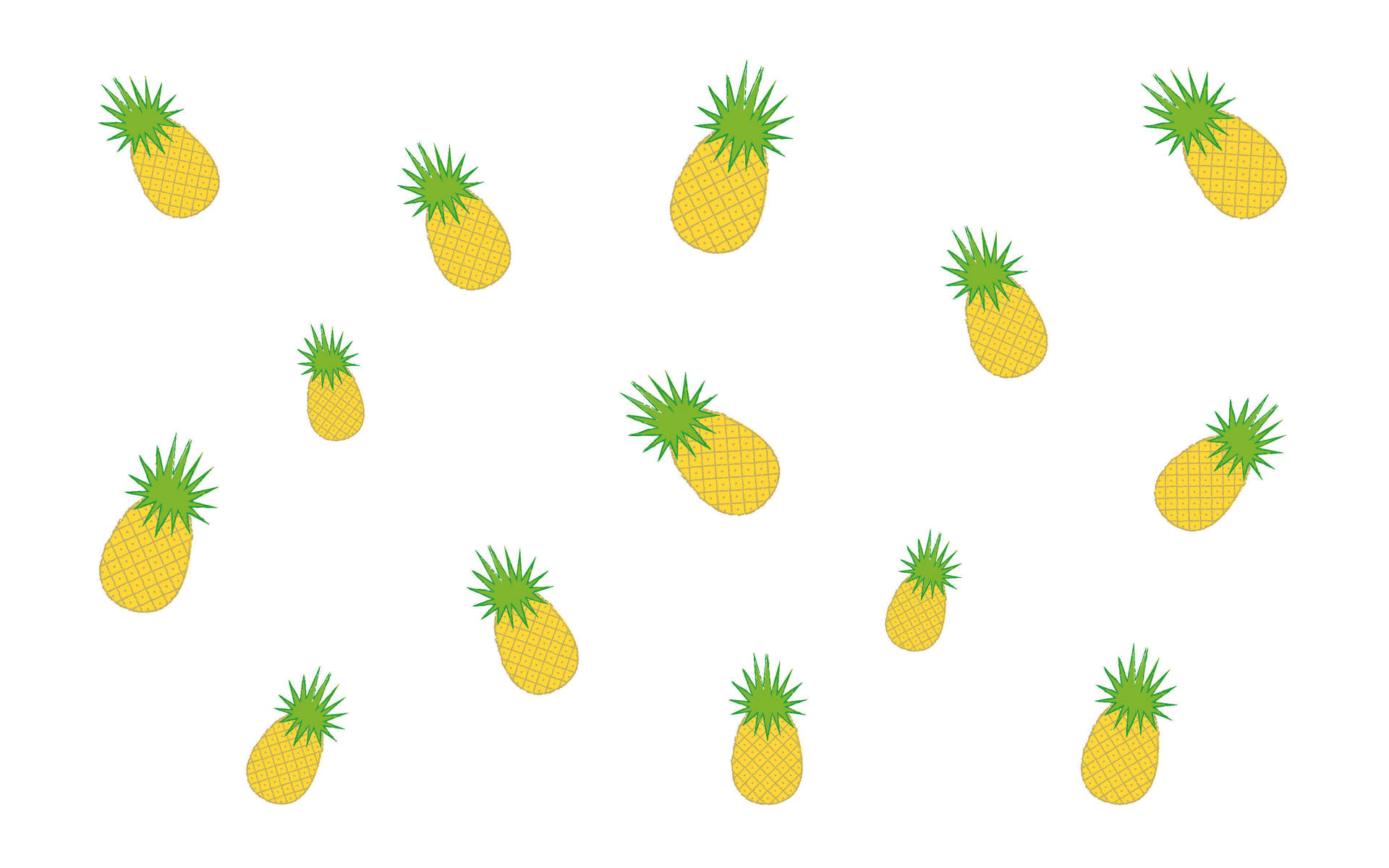 Pineapples Clipart Background