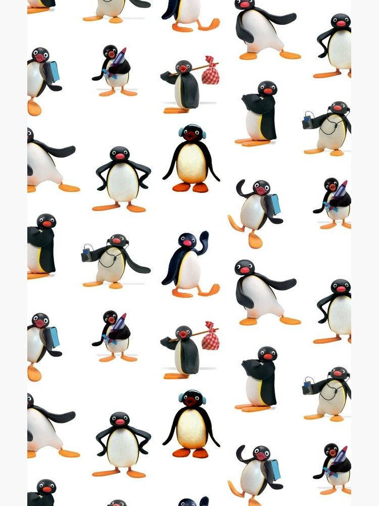 Pingu Cute Pattern