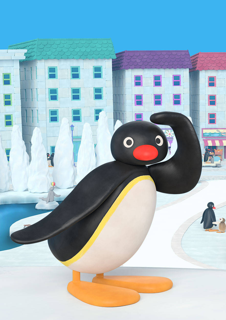Pingu In The City Background