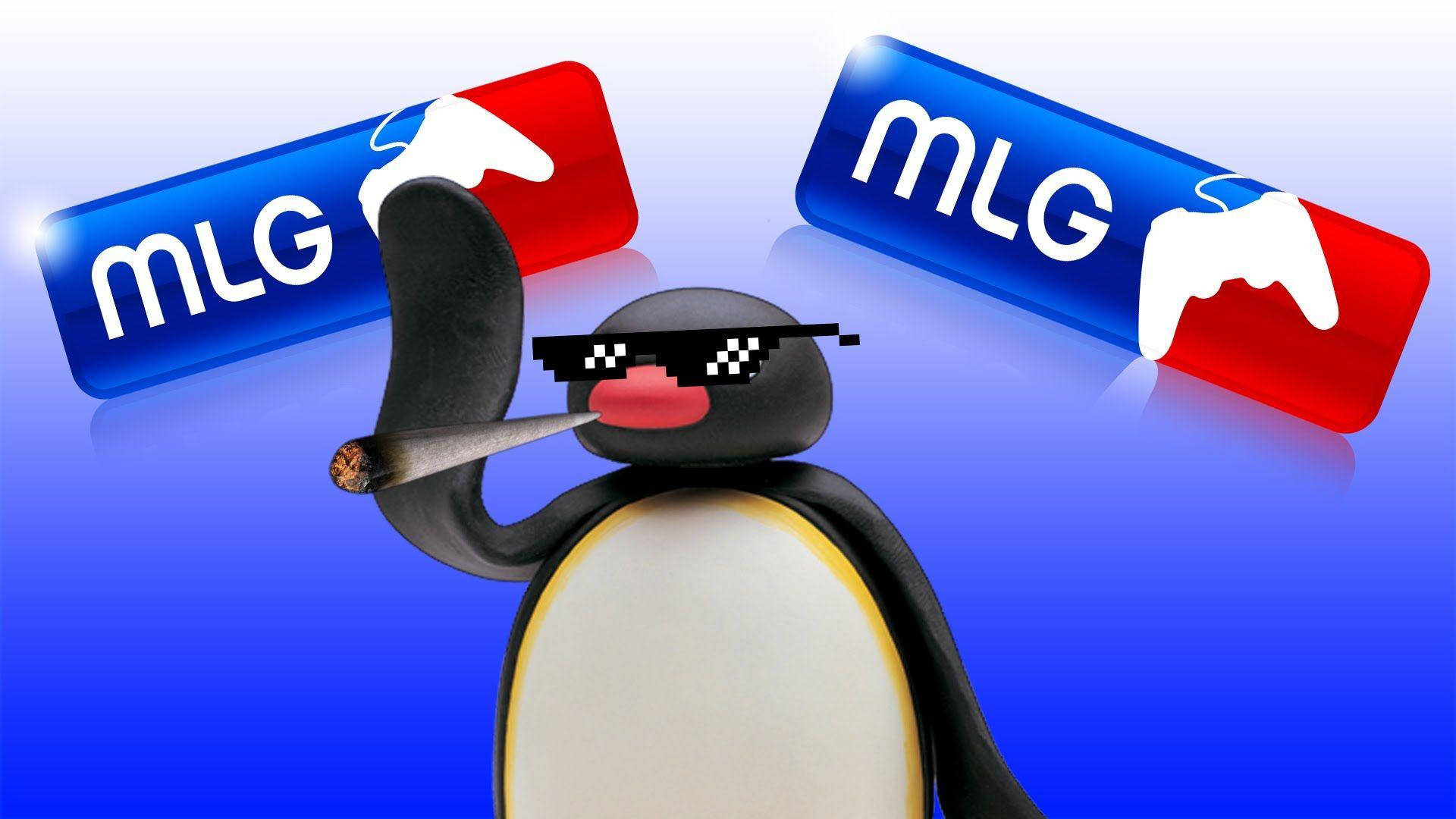 Pingu Mlg Thug Life Background