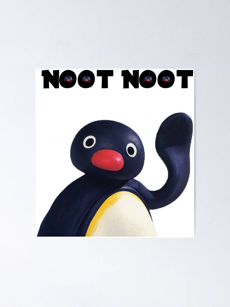 Pingu Noot Noot Poster Background