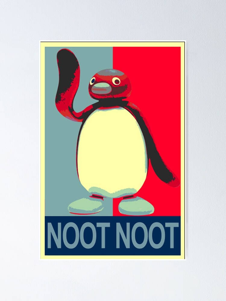 Pingu Pop Art Background