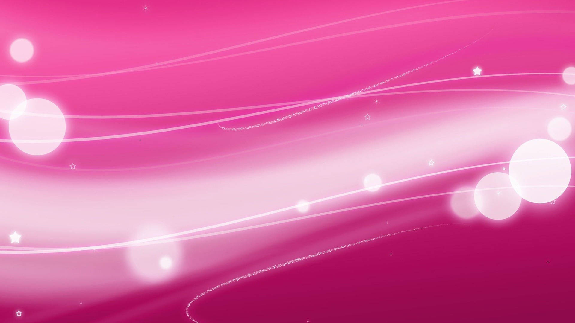 Pink Abstract Background With Light Waves