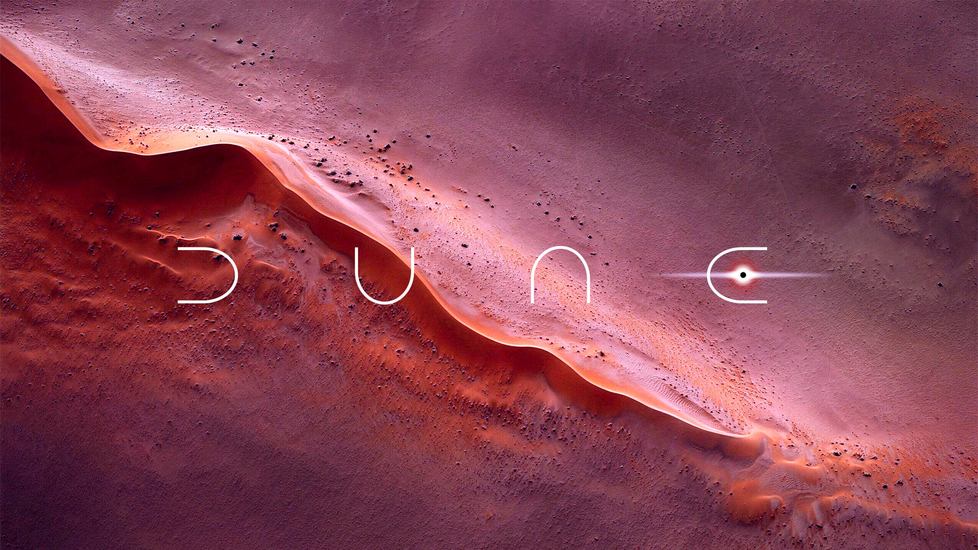 Pink Aerial Top Shot Dune 2021 Background