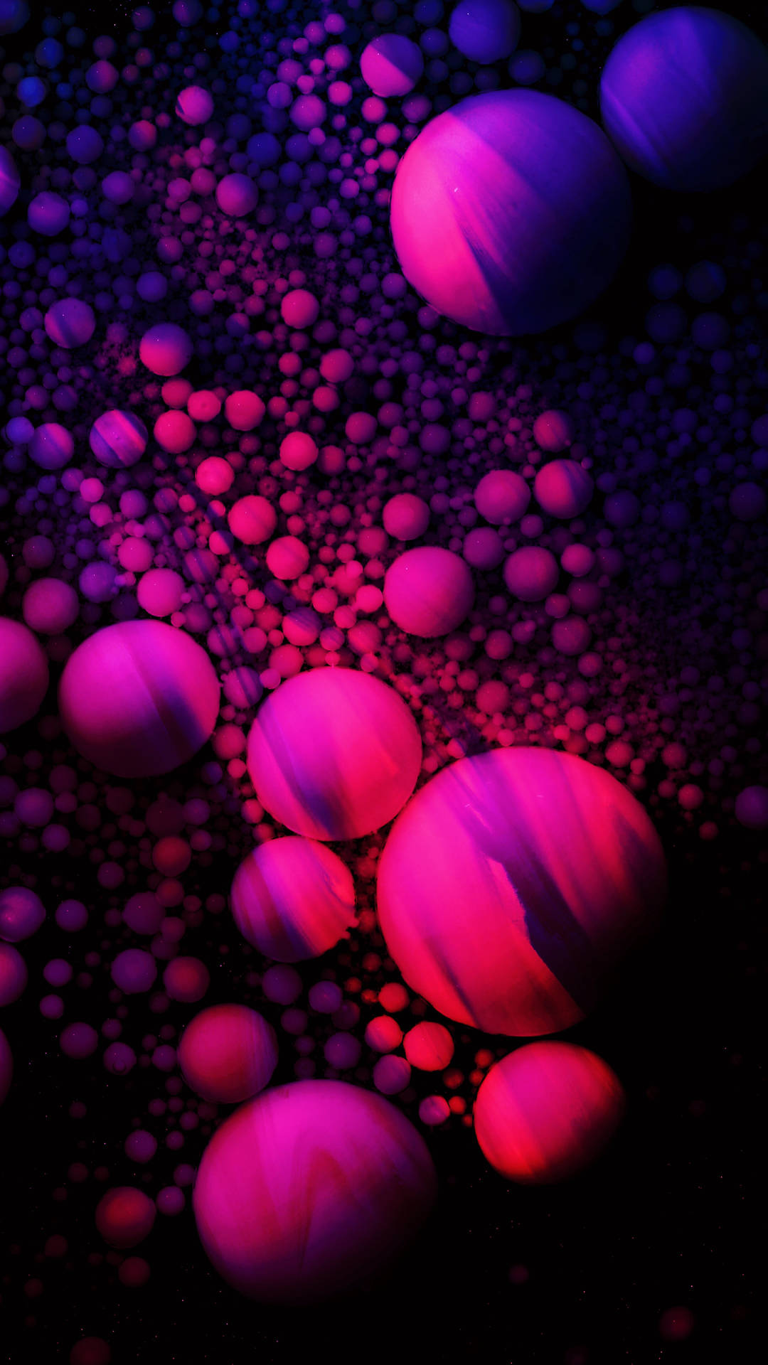 Pink Aesthetic Abstract Marbles Background