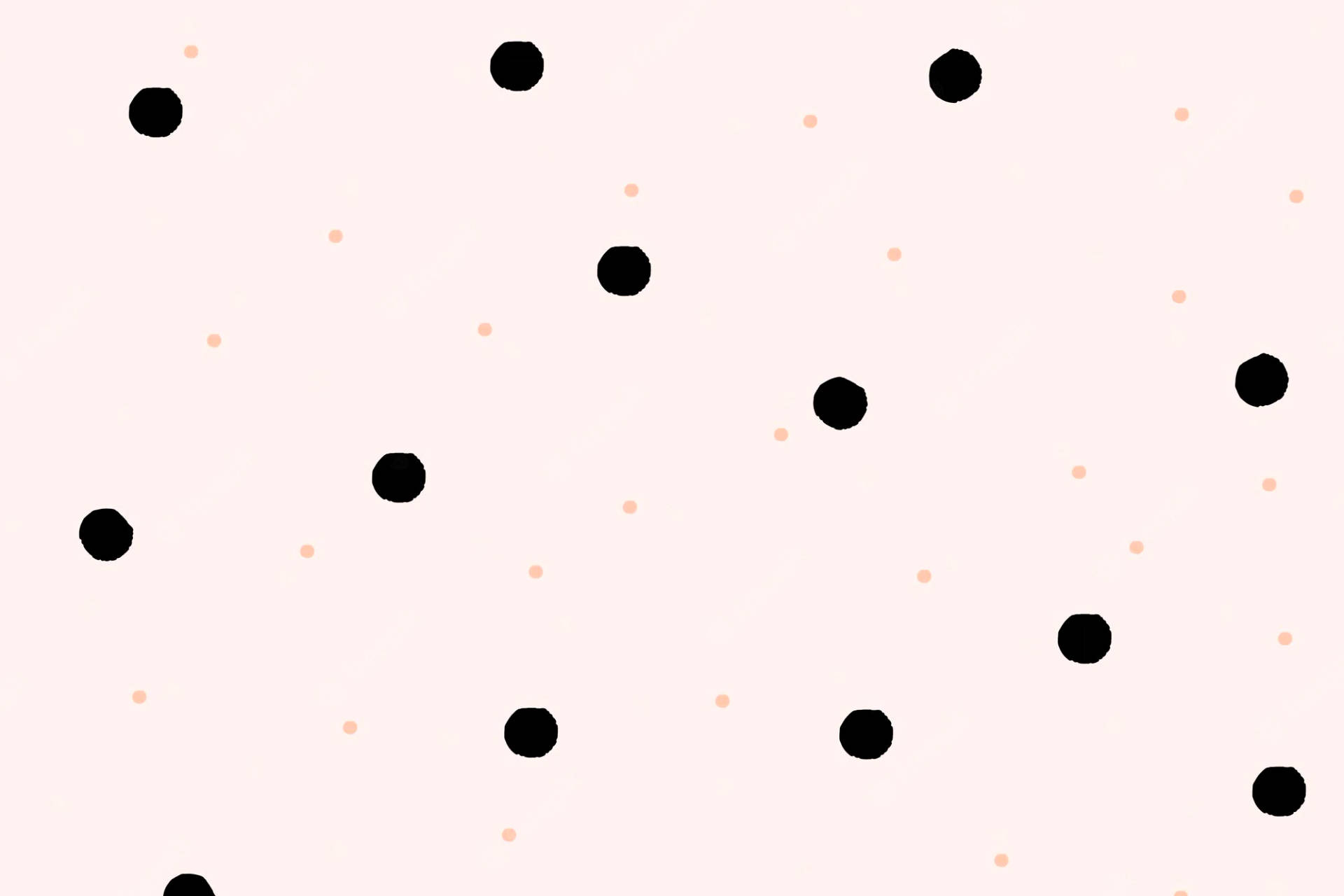 Pink And Black Dot Iphone Background