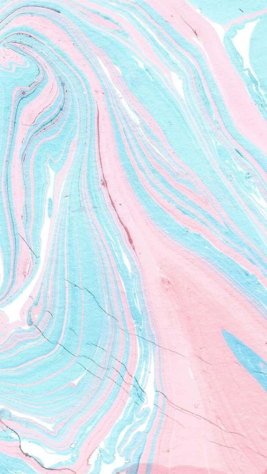 Pink And Blue Aesthetic Marble Background