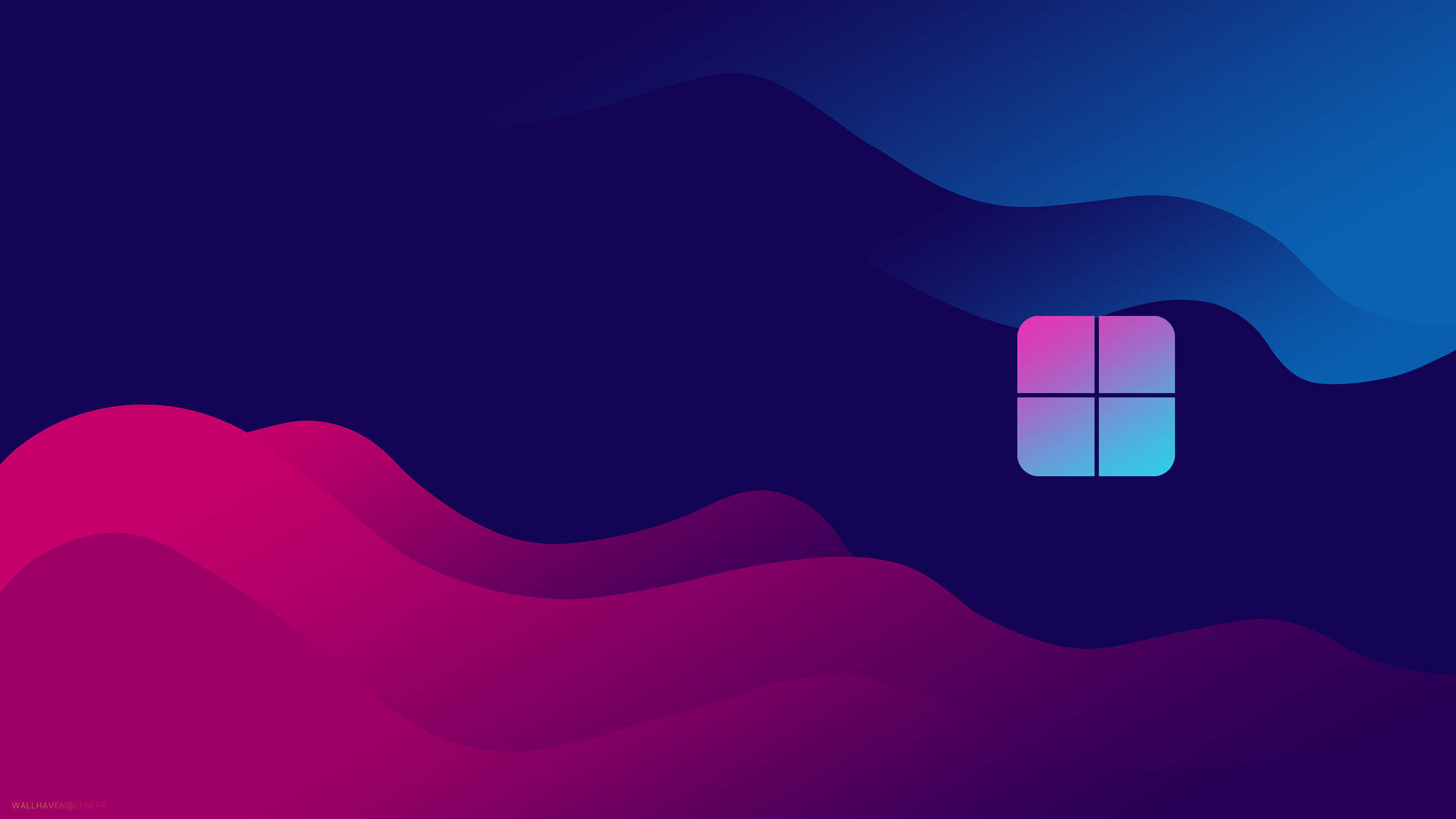 Pink And Blue Computer Lock Screen Background