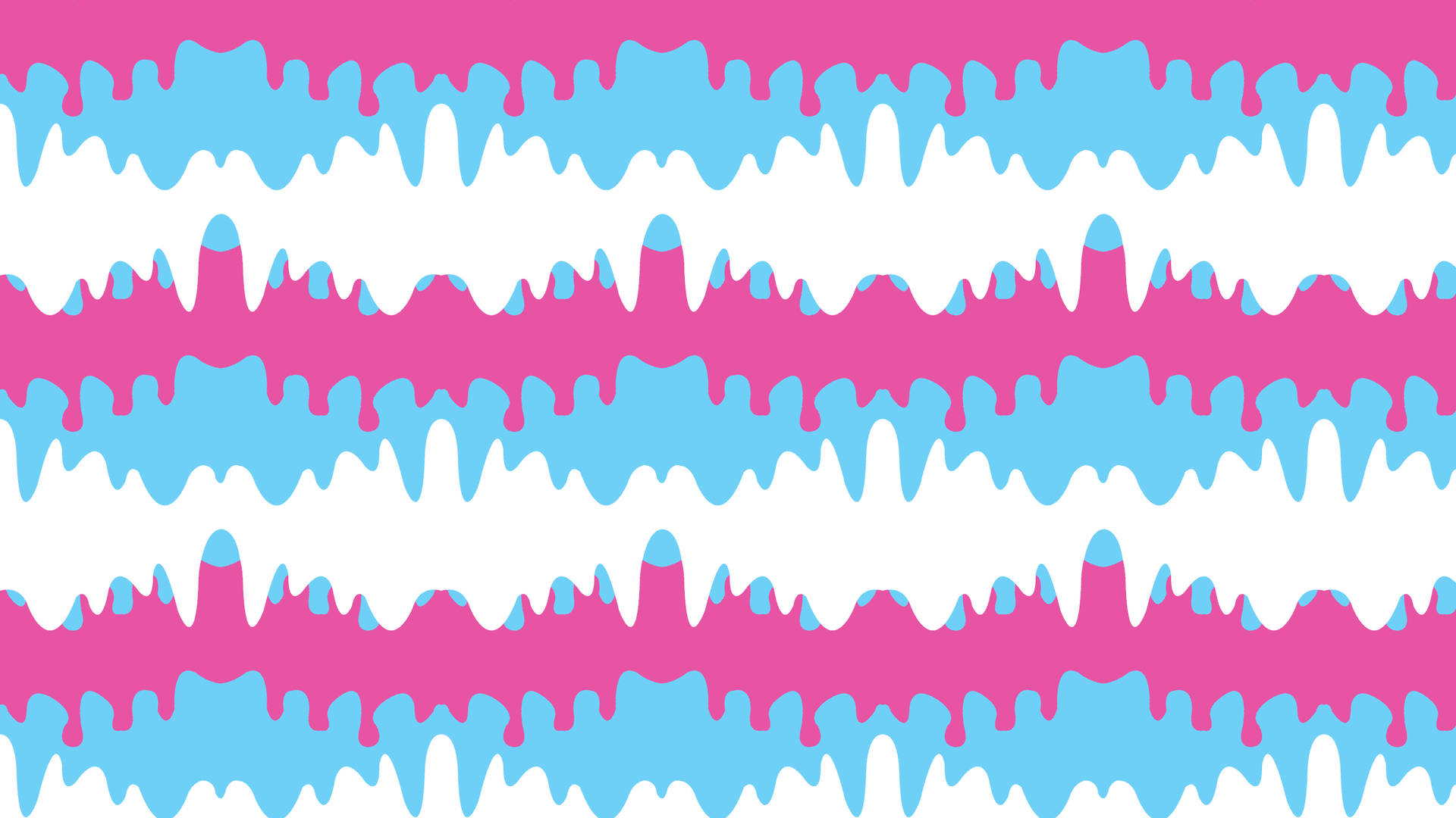Pink And Blue Drip Art Background