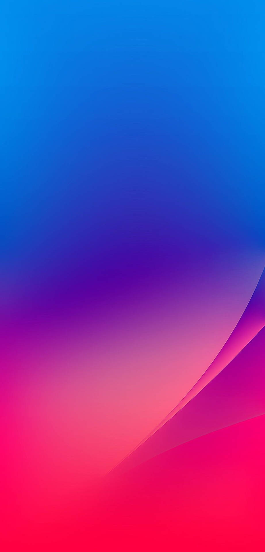 Pink And Blue Iphone Xr Signature Background