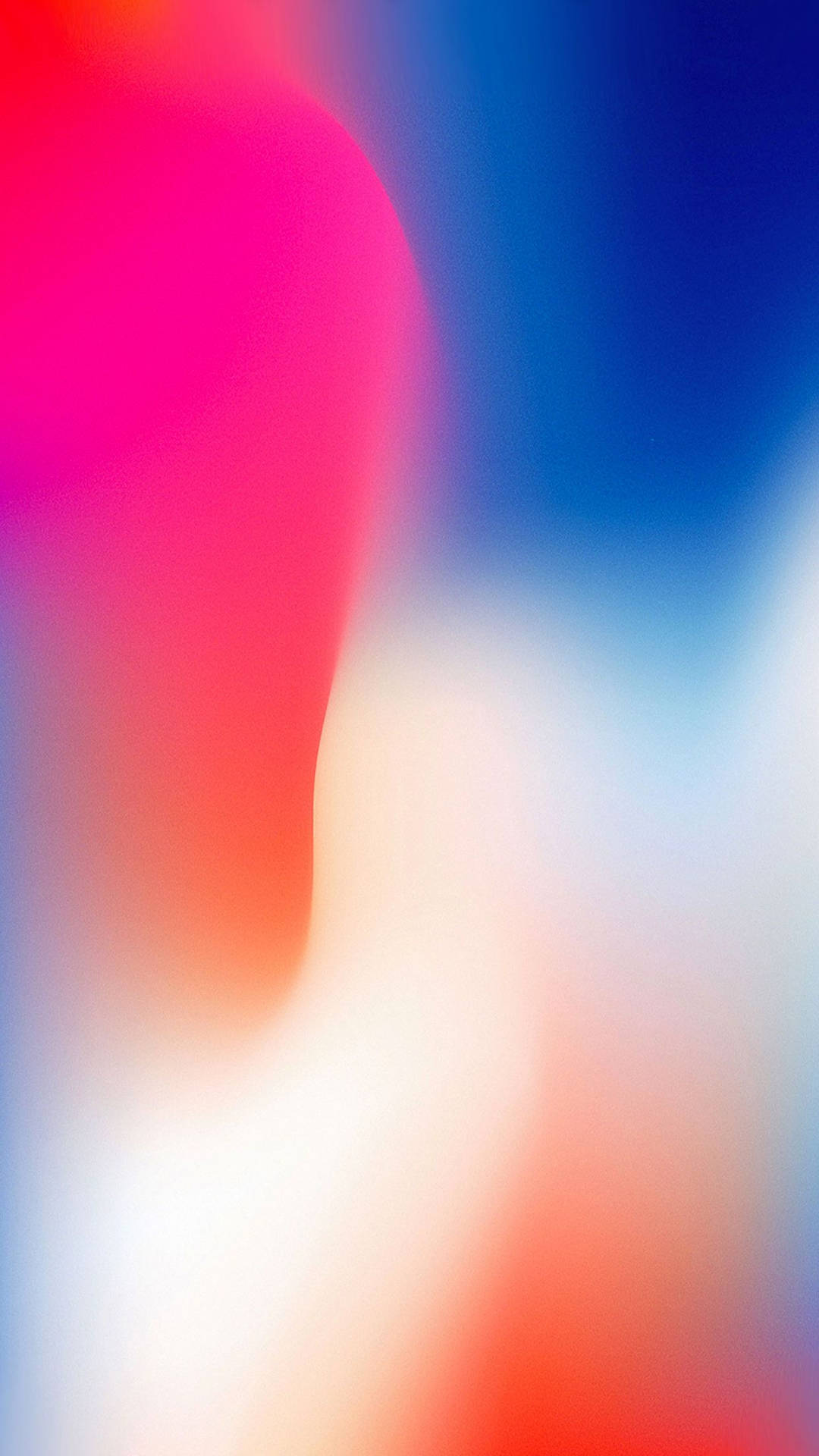 Pink And Blue Iphone Xr Signature Background