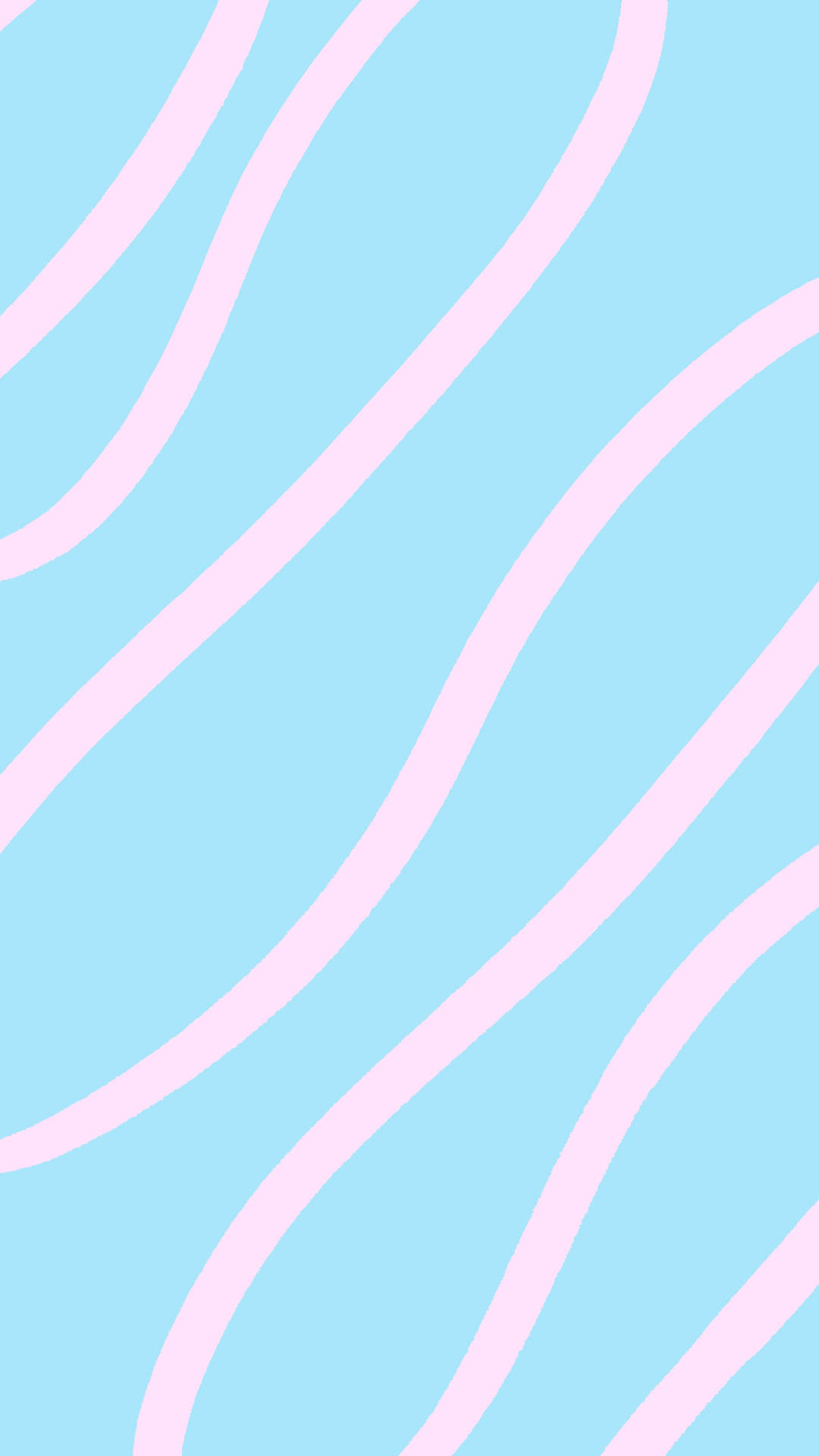 Pink And Blue Pastel Minimalist Background