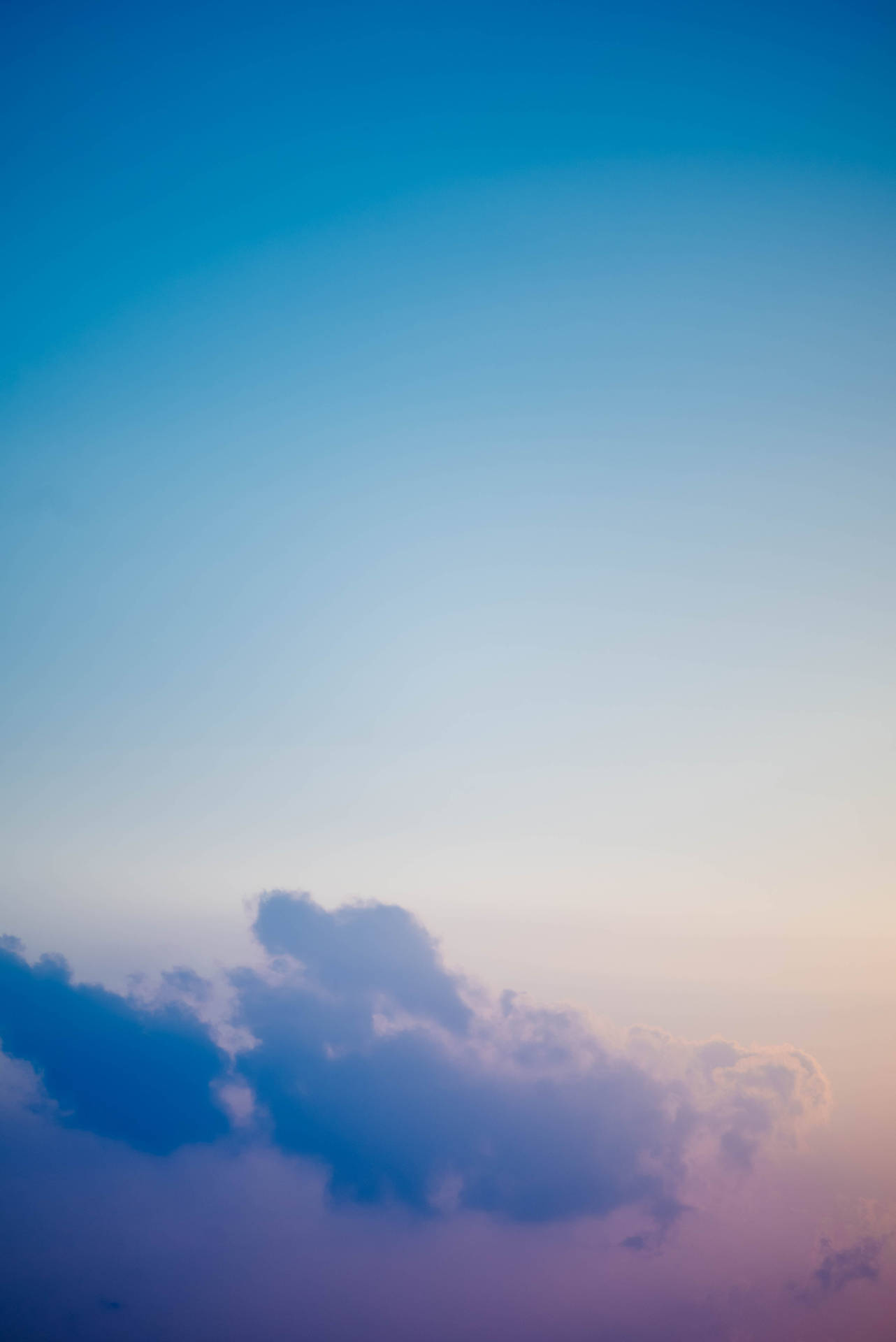 Pink And Blue Sky Hd Background