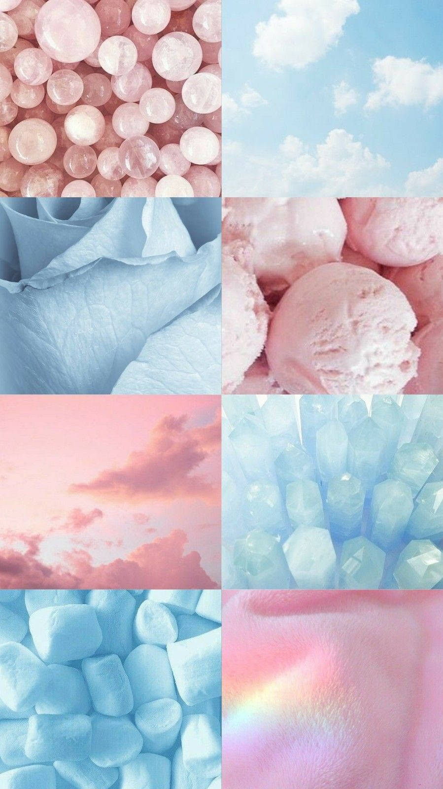 Pink And Blue Stuff