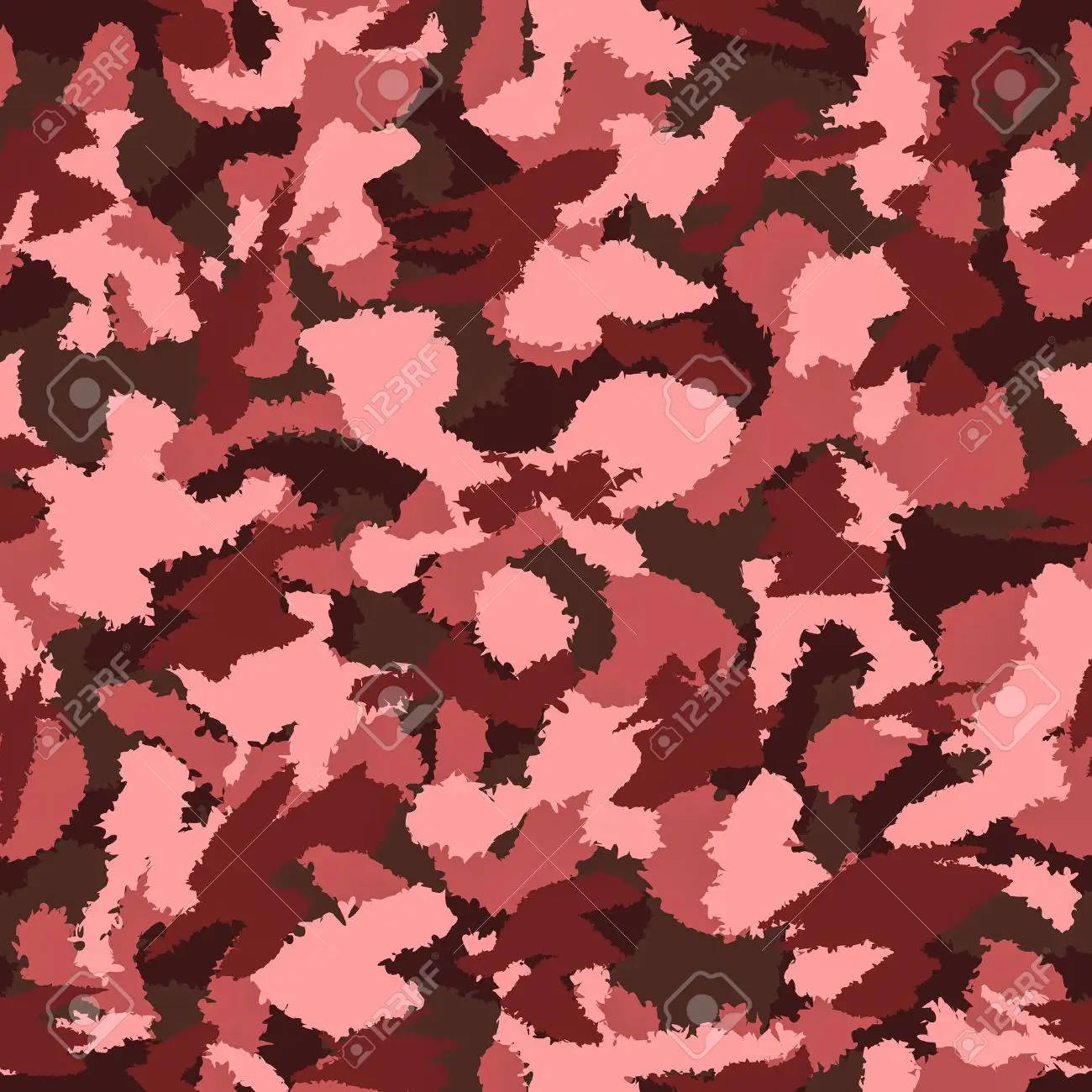 Pink And Brown Camouflage Pattern Stock Photo Background