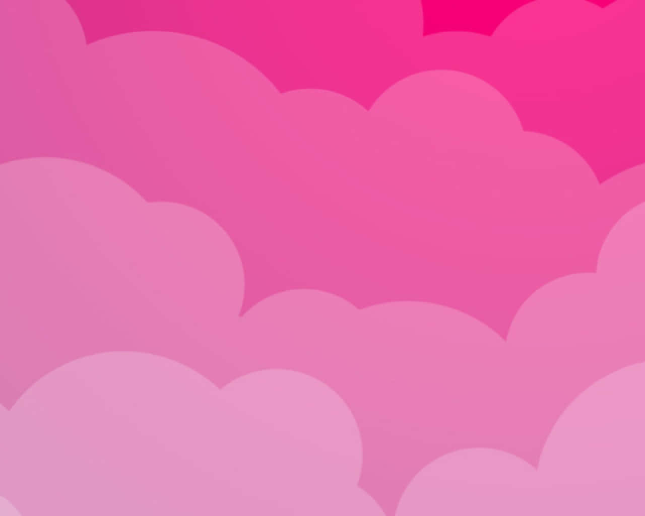 Pink And Purple Clouds On A Pink Background Background
