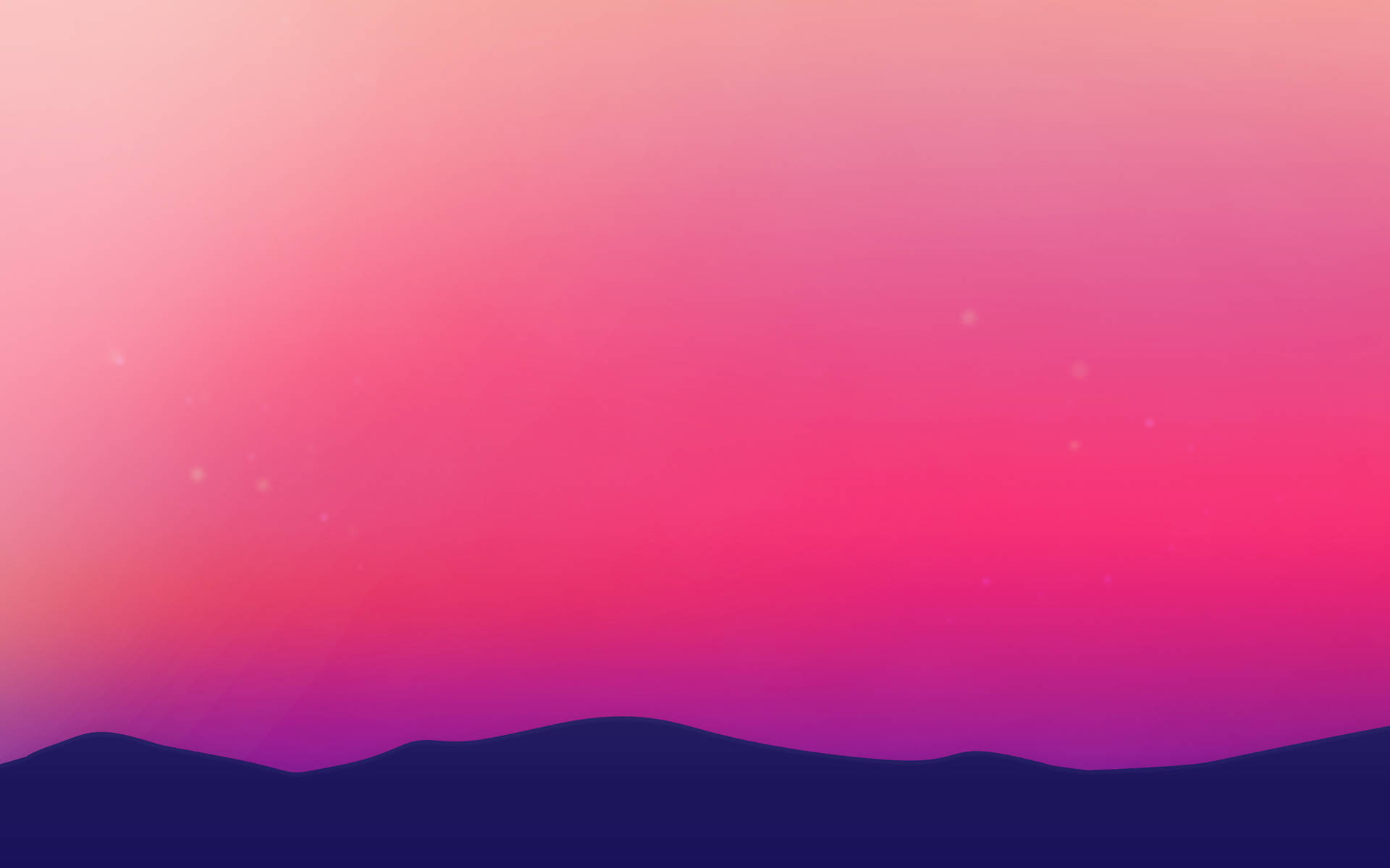 Pink And Purple Landscape Minimalist Aesthetic Laptop Background