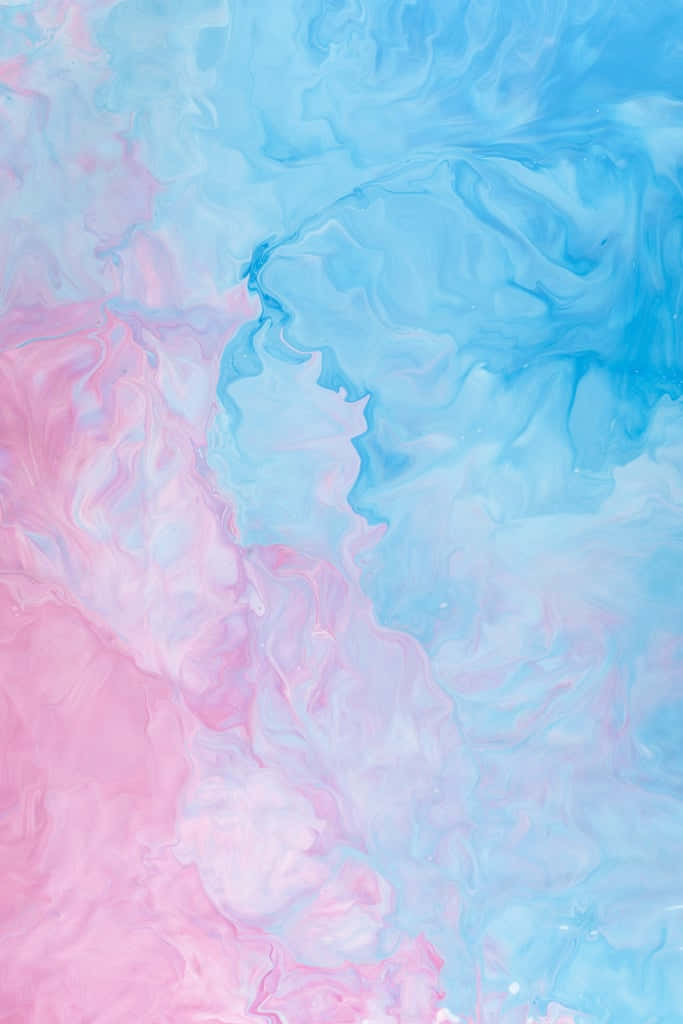 Pink And Teal And Blue Strokes - Wallpaper Background