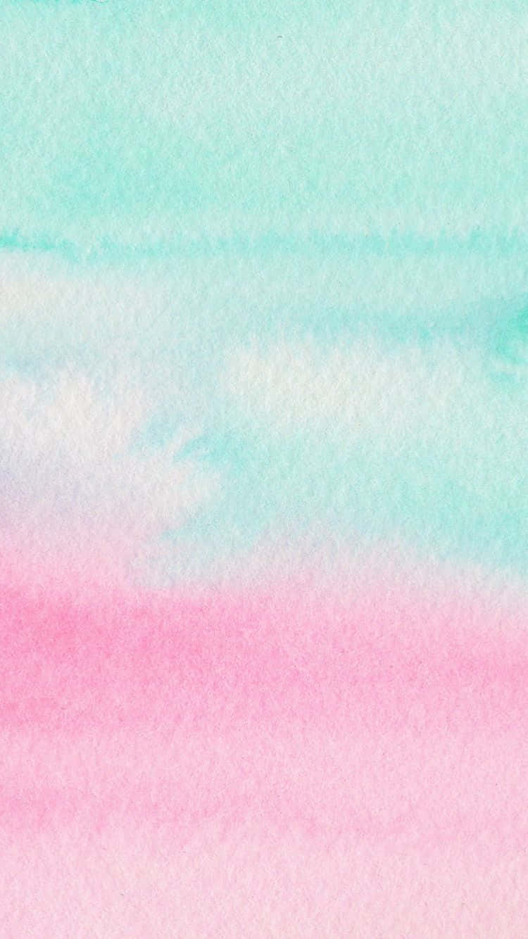 Pink And Teal- Wallpaper Background