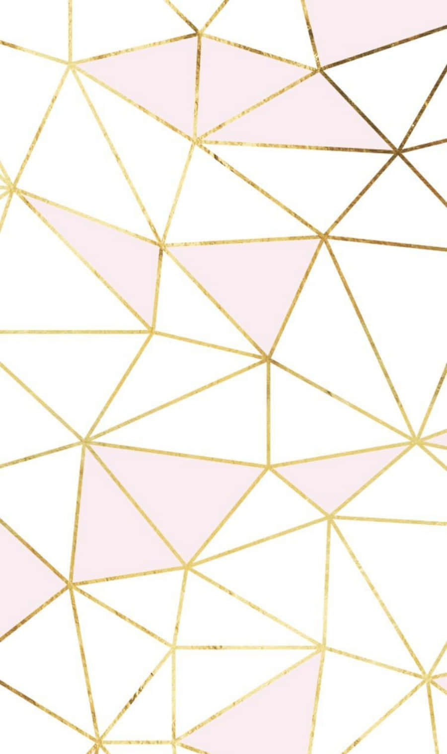 Pink And White Aesthetic Geometric Pattern Background