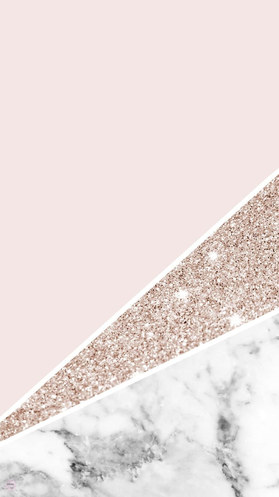 Pink And White Glitter Wallpaper Background