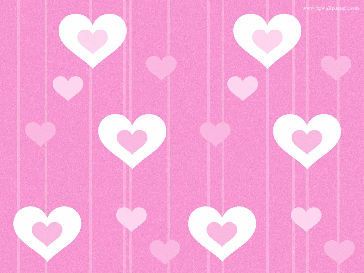 Pink And White Heart