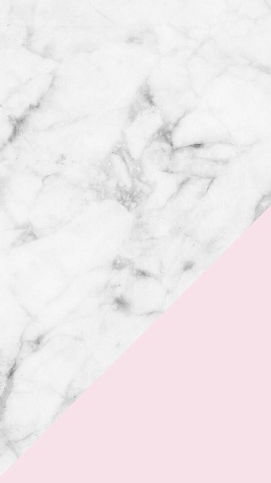 Pink And White Marble Iphone Background
