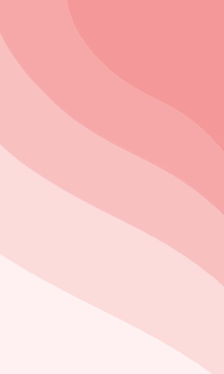 Pink And White Striped Wallpaper Background