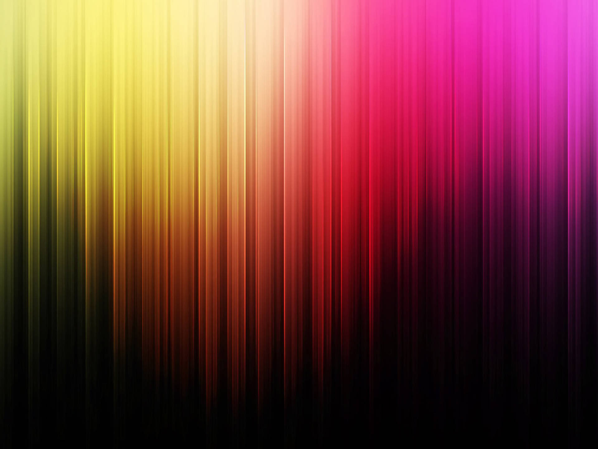 Pink And Yellow Vertical Lines Background