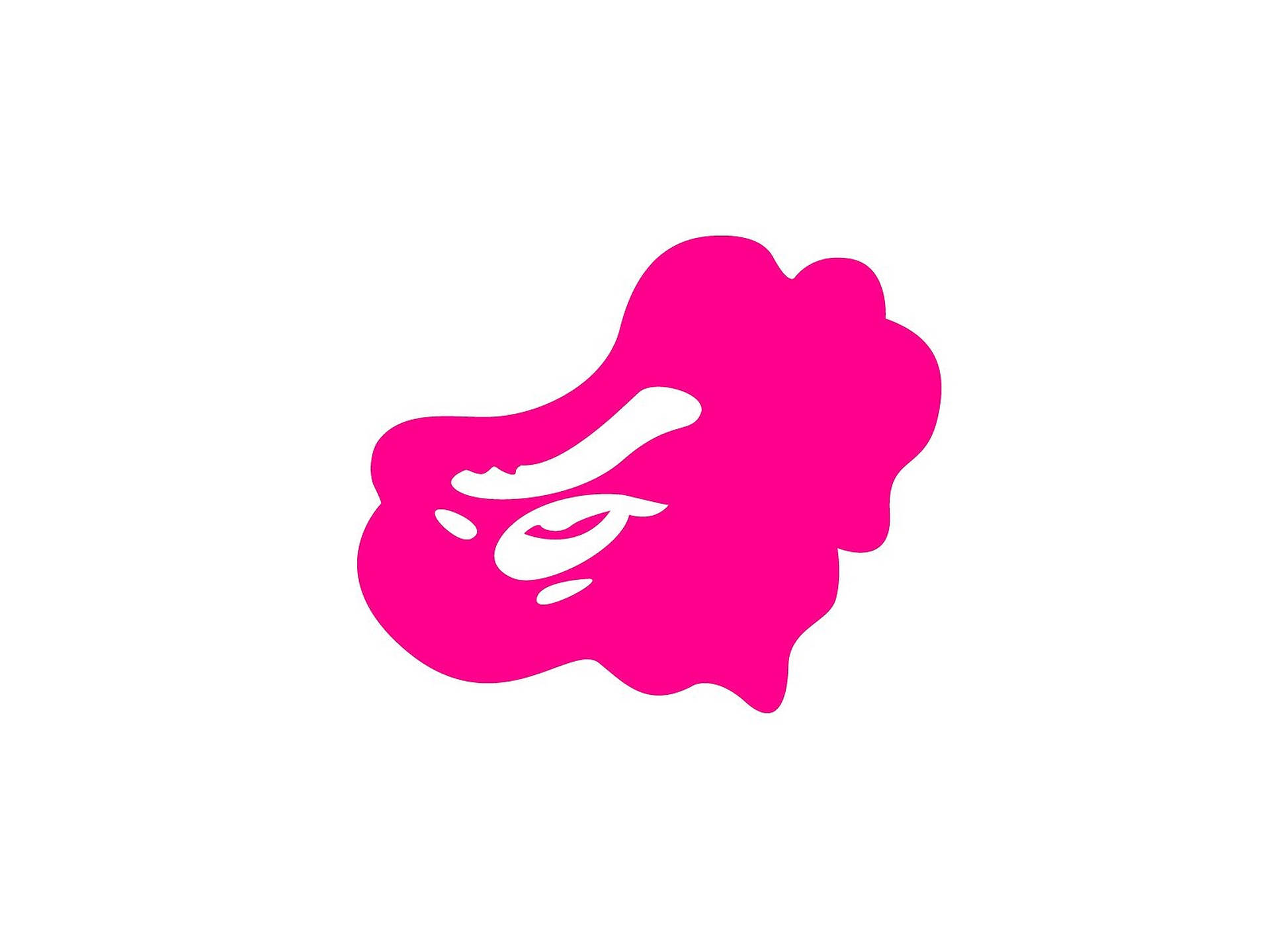 Pink Art Bape Logo Background