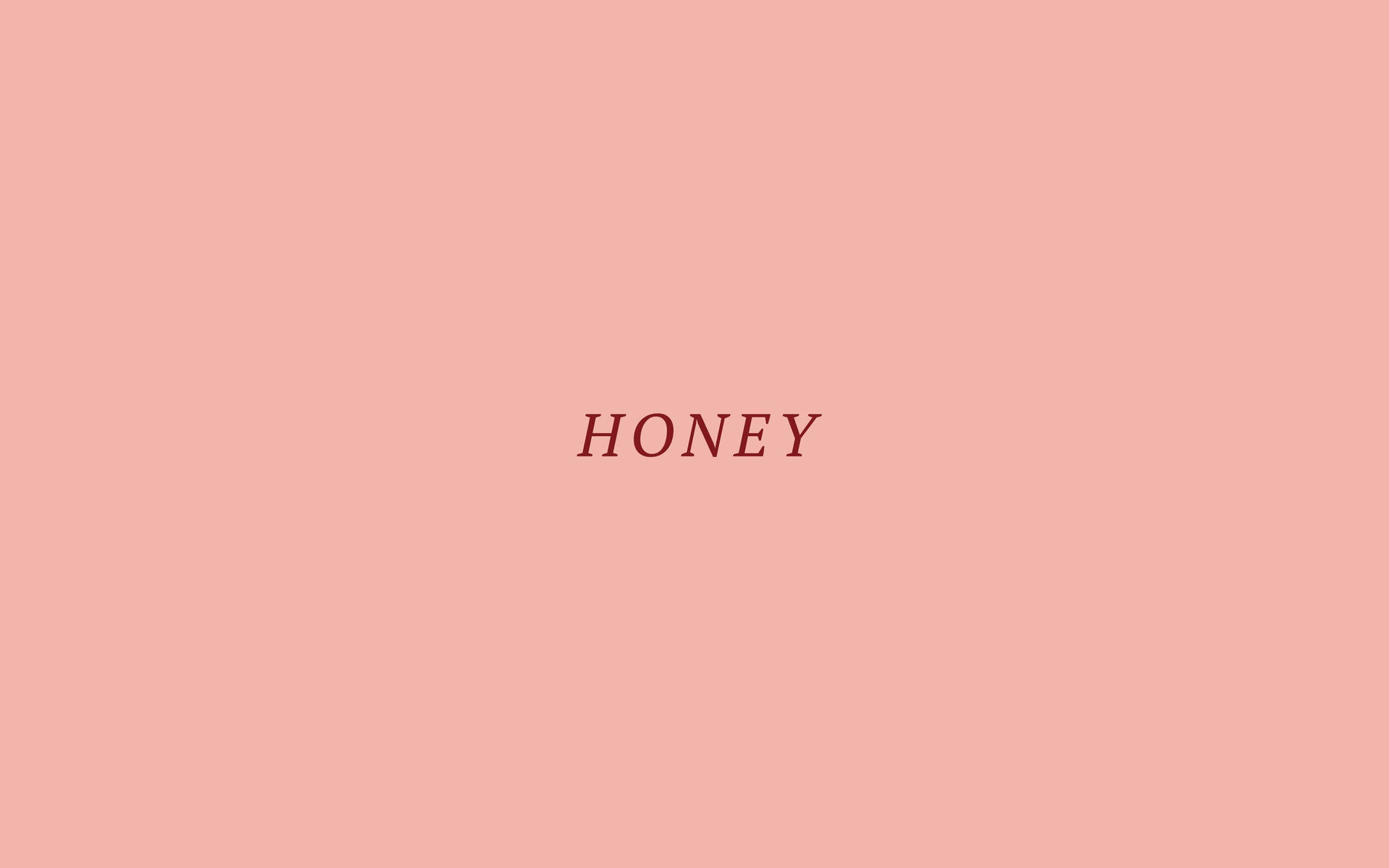 Pink Baddie Aesthetic Honey