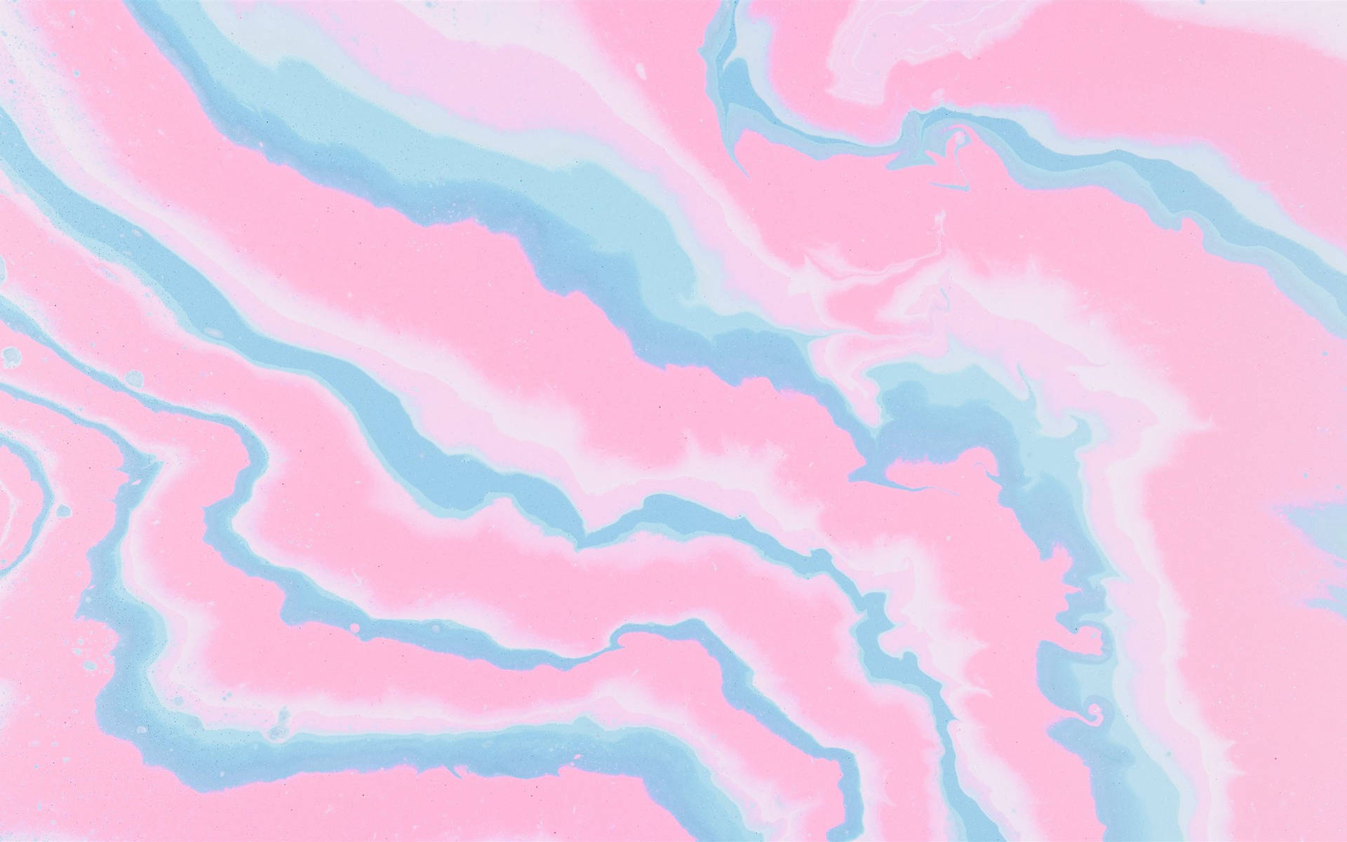 Pink & Blue Waves Abstract