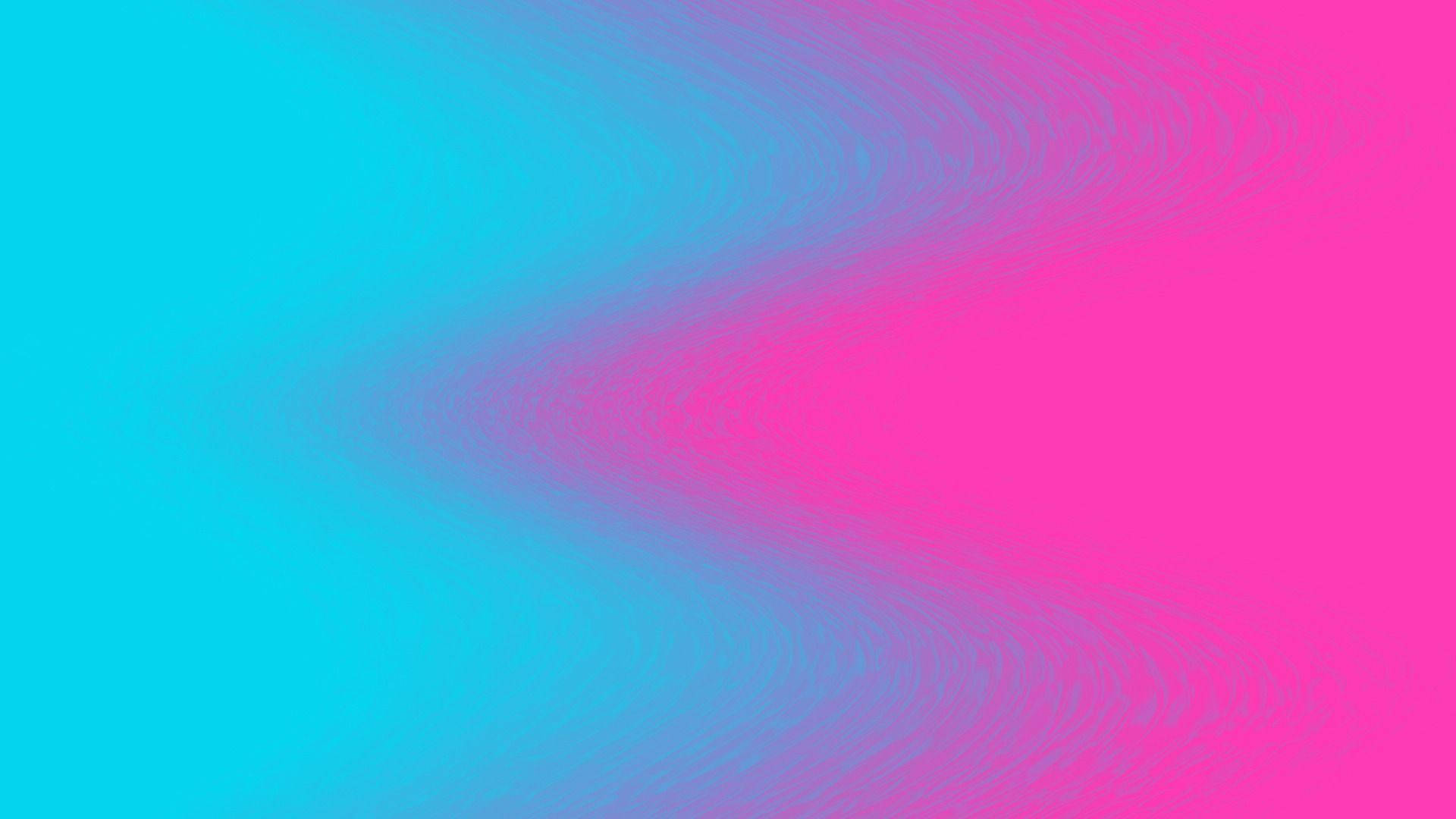 Pink Blue Zigzag Gradient