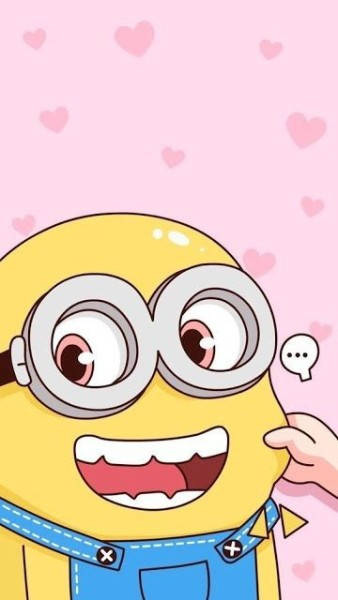 Pink Bob Minion Fanart Background