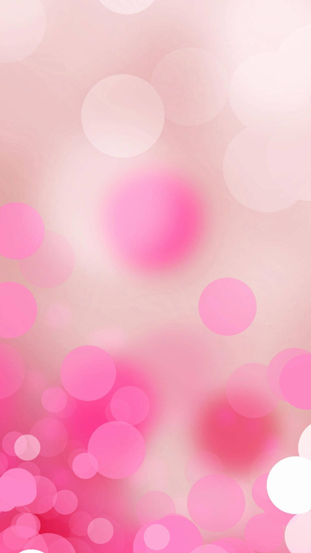 Pink Bokeh Girly Iphone Background