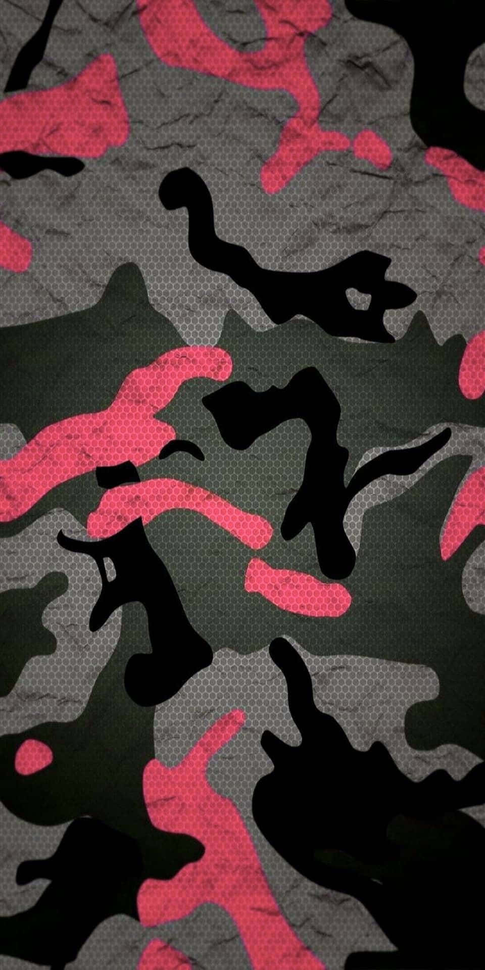 Pink Camo Fabric