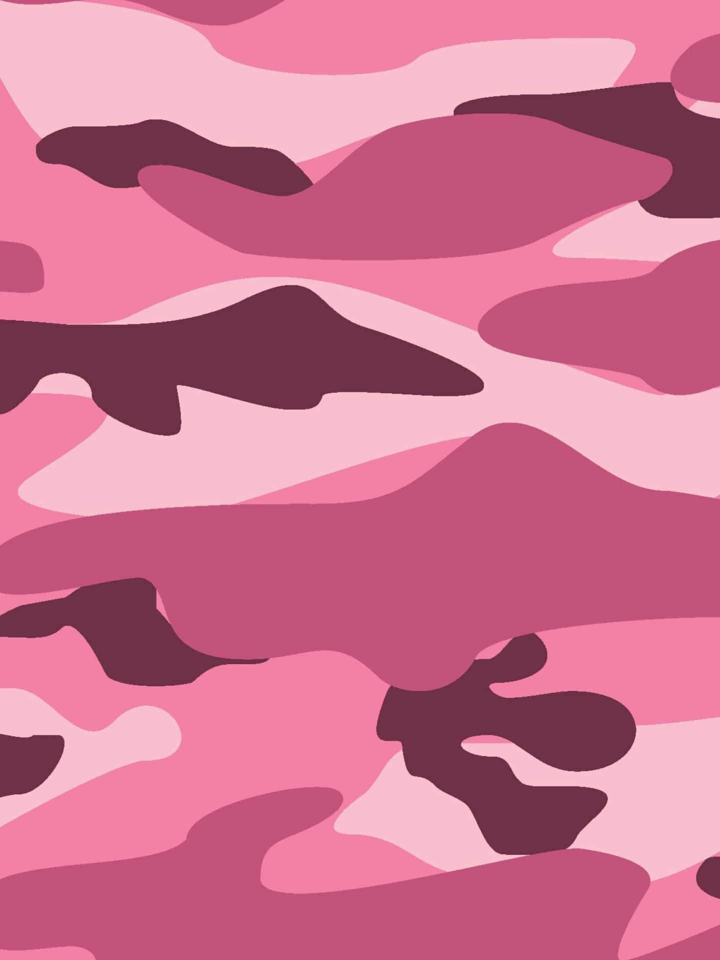 Pink Camouflage Pattern Background