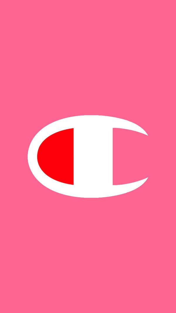 Pink Champion Logo Background