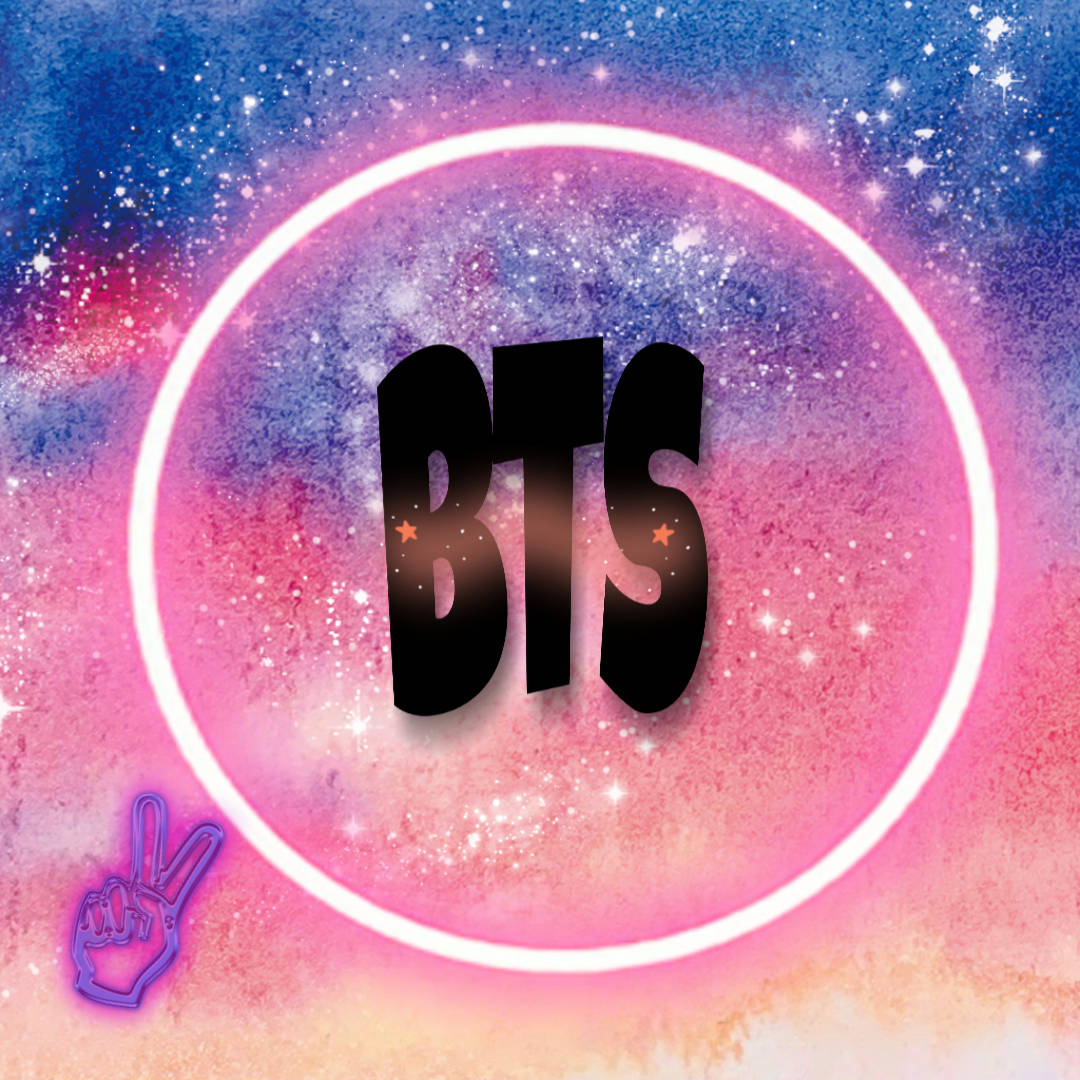 Pink Circle Bts Army Girl Background