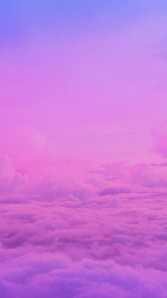 Pink Clouds Original Iphone Background