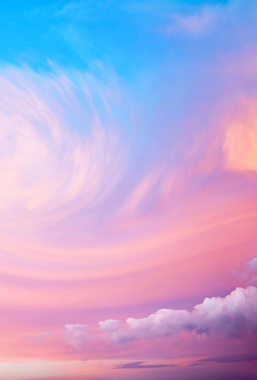 Pink Cotton Candy Clouds