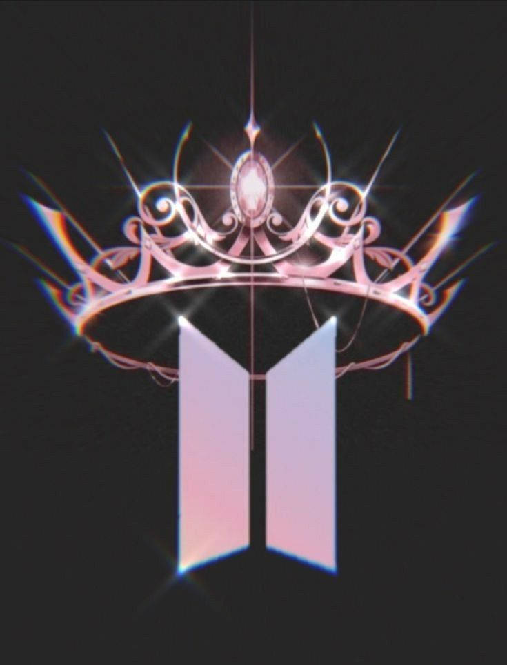 Pink Crown Bts Army Girl Background