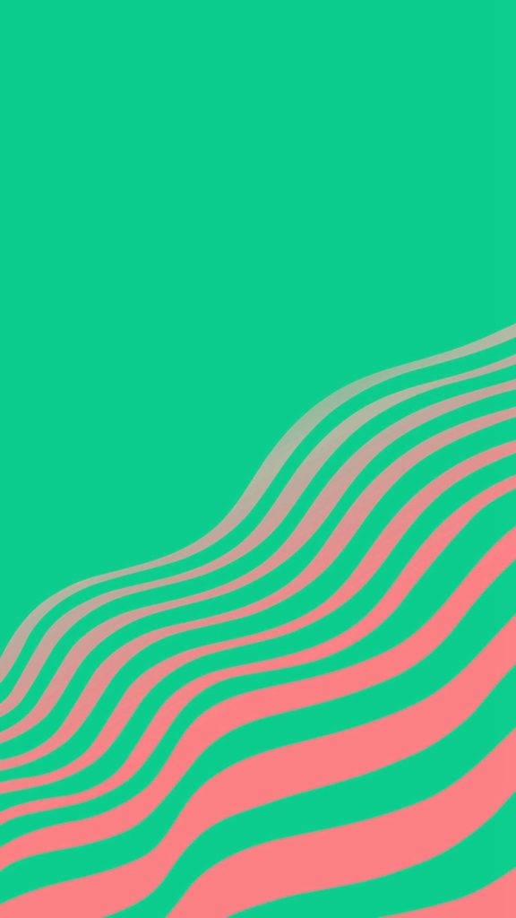 Pink Curve Lines Simple Phone Background