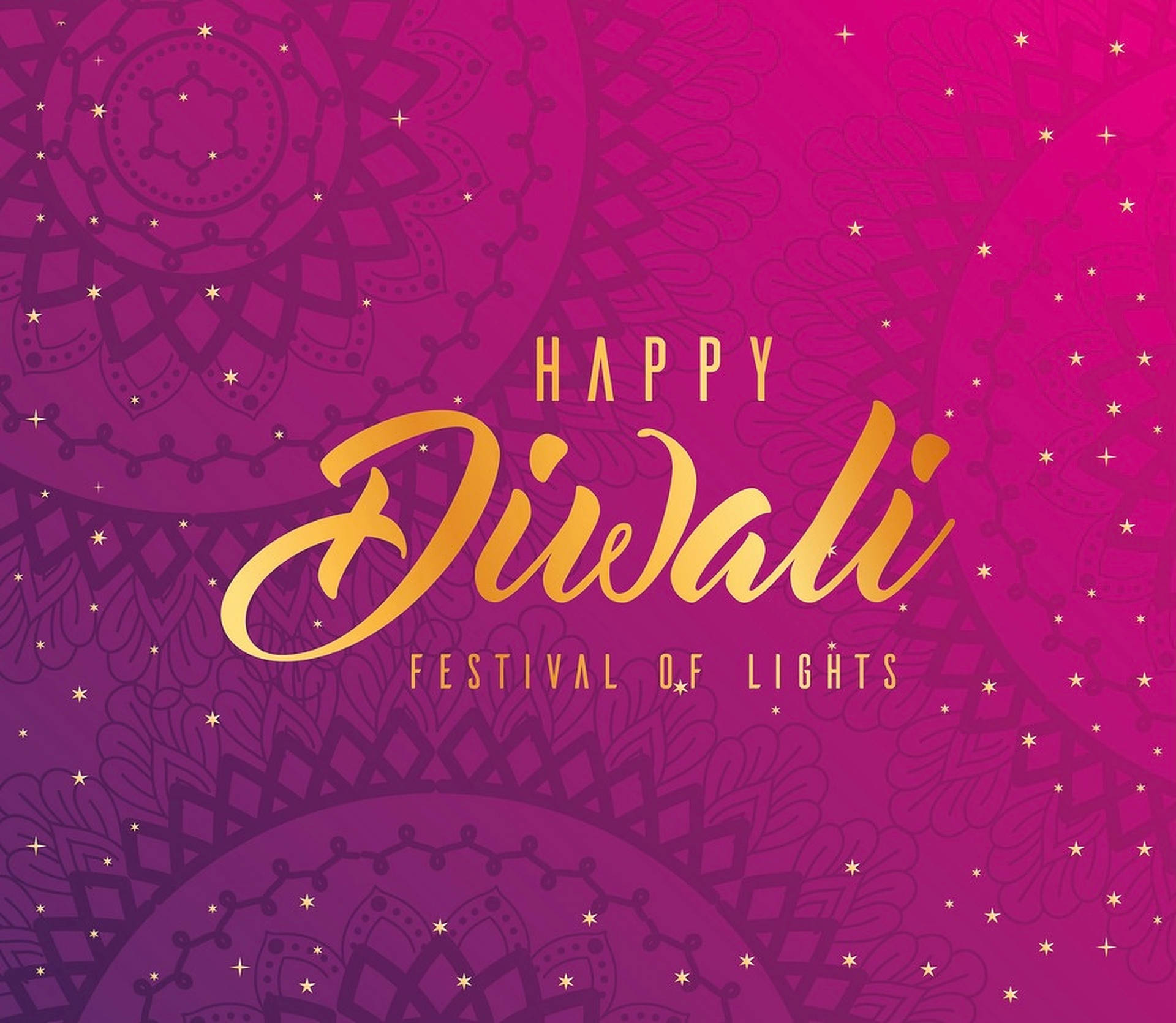 Pink Diwali Poster