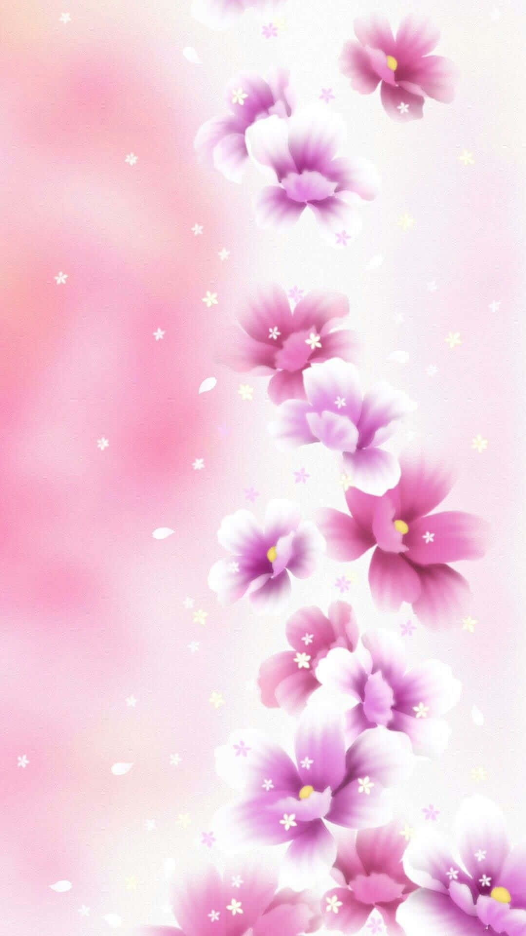 Pink Flowers Wallpaper - Wallpapers For Android Background